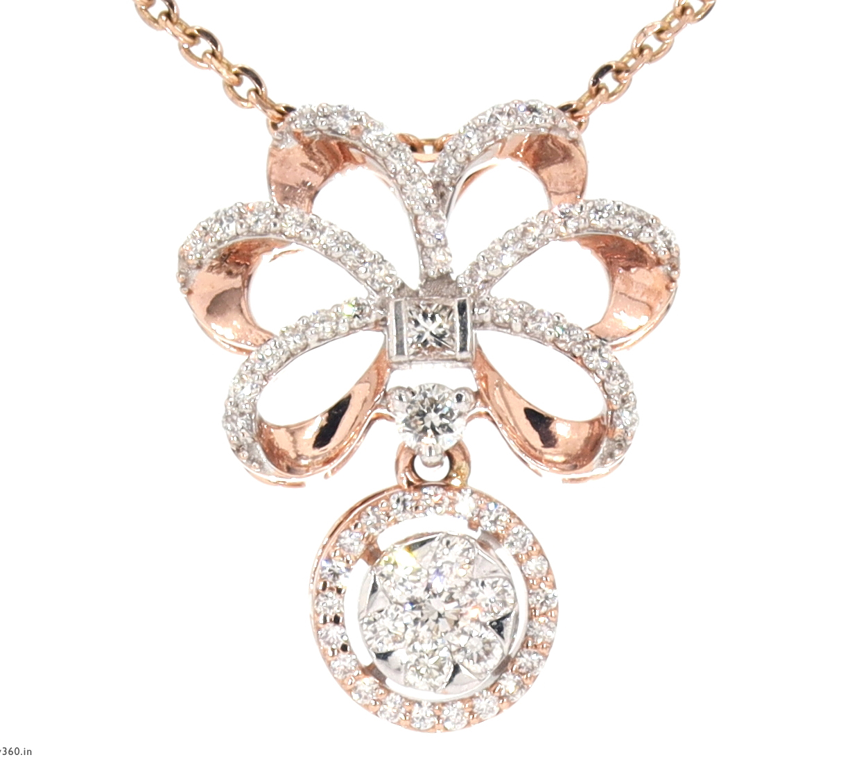 Diamond Small Leaf Necklace for Women | Jennifer Meyer