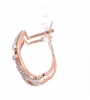 Rose gold criss-cross Bali