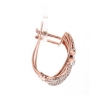 Rose gold criss-cross Bali